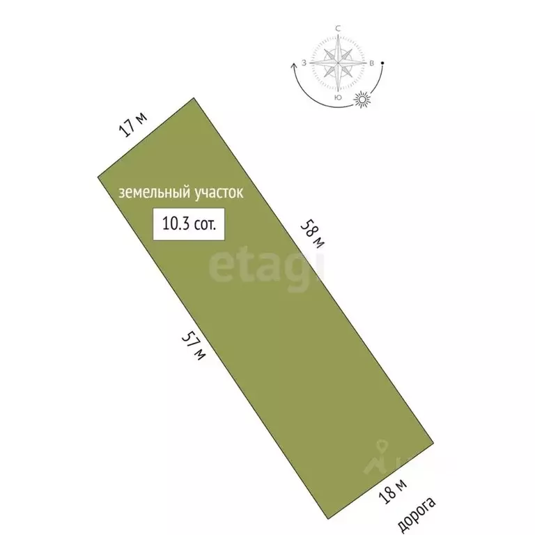 Участок в Башкортостан, Стерлитамакский район, Отрадовский сельсовет, ... - Фото 1