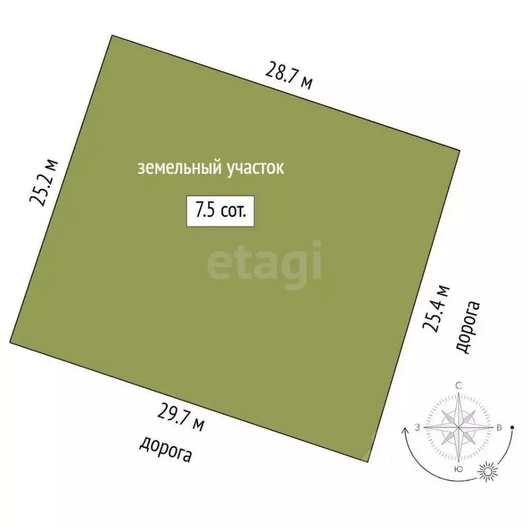 Участок в Тюменская область, Тюменский муниципальный округ, с. Онохино ... - Фото 2