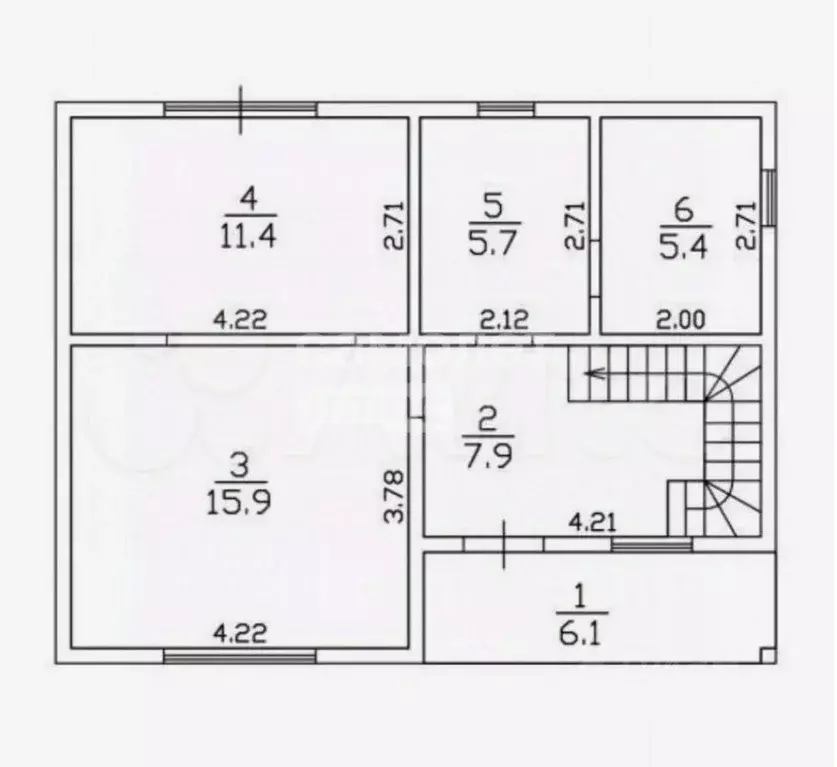 Дом в Томская область, Томский район, с. Корнилово ул. Боровая (115 м) - Фото 2