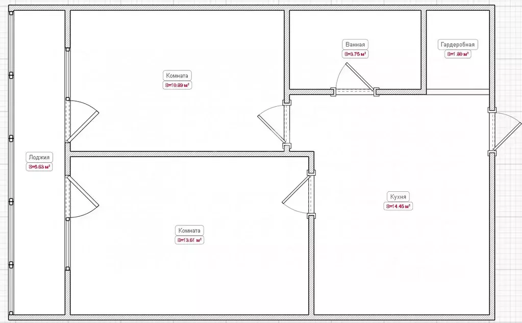 2-к кв. Краснодарский край, Краснодар Музыкальный мкр, ул. Имени ... - Фото 2