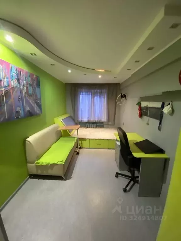 3-к кв. Омская область, Омск Городок Нефтяников мкр, ул. 20-го ... - Фото 2