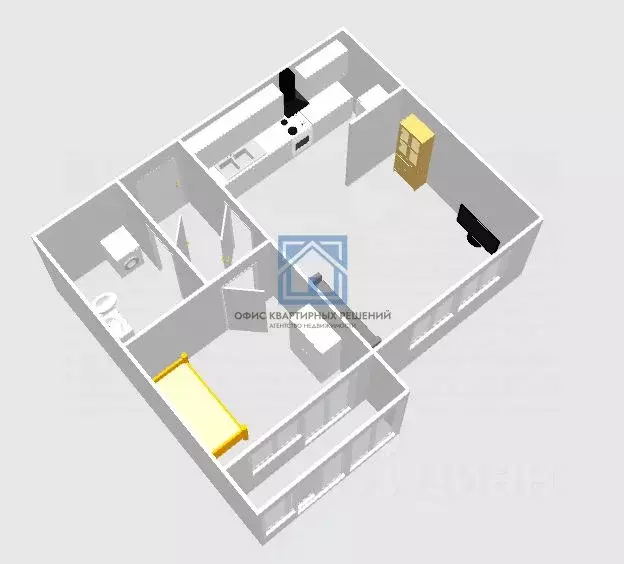 2-к кв. Пензенская область, Пенза ул. Шмидта, 24 (37.4 м) - Фото 2