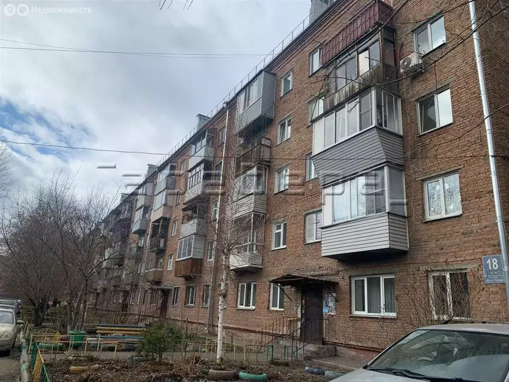 1-комнатная квартира: Красноярск, улица 60 лет Октября, 18 (32 м) - Фото 0