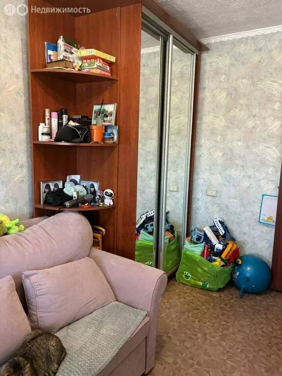 1к в -комнатной квартире (21.4 м) - Фото 2