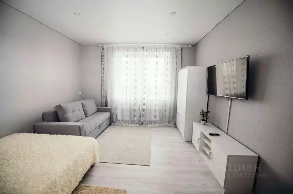 1-к кв. Татарстан, Казань ул. Чингиза Айтматова, 9 (40.0 м) - Фото 1