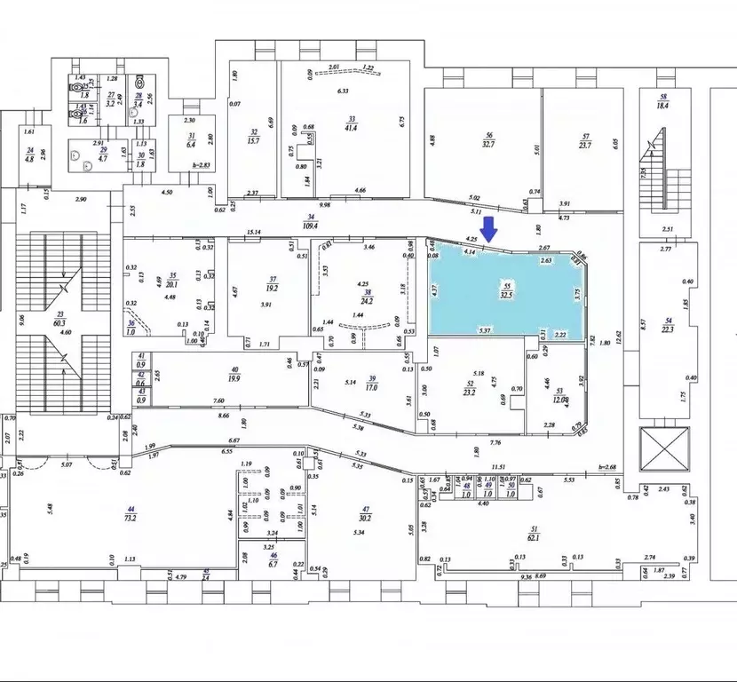 Торговая площадь в Самарская область, Самара ул. Фрунзе, 96 (57 м) - Фото 2