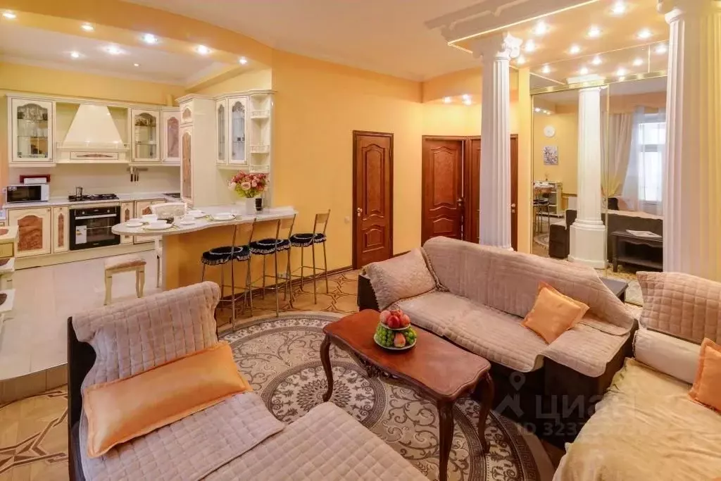 3-к кв. Москва Большая Садовая ул., 1 (89.0 м) - Фото 2