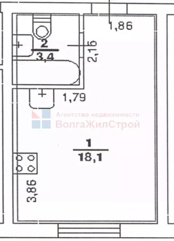 Студия Нижегородская область, Нижний Новгород д. Кусаковка, ул. ... - Фото 2
