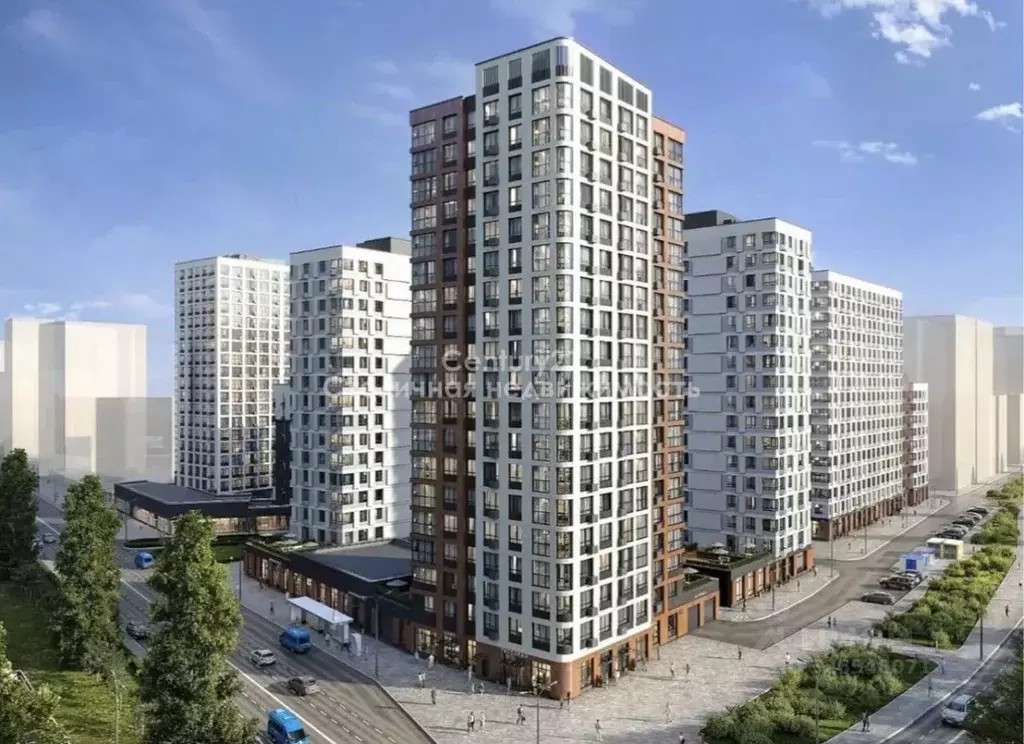 Студия Москва Сосенское поселение, просп. Куприна, 7к1 (23.5 м) - Фото 1