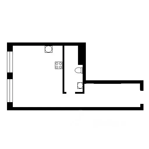 1-к кв. Москва Сосенское поселение, ул. Василия Ощепкова, 4 (23.0 м) - Фото 2