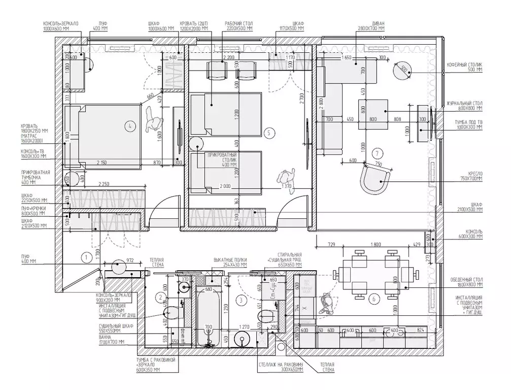3-к кв. Москва ул. Зорге, 9Ак7 (82.0 м) - Фото 2