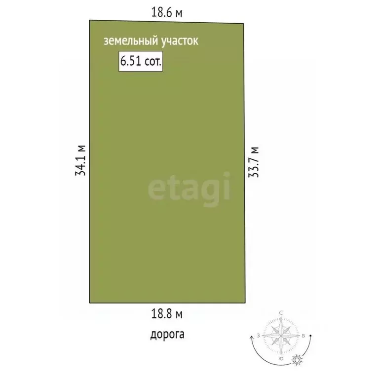 Участок в Ростовская область, Родионово-Несветайский район, ... - Фото 2