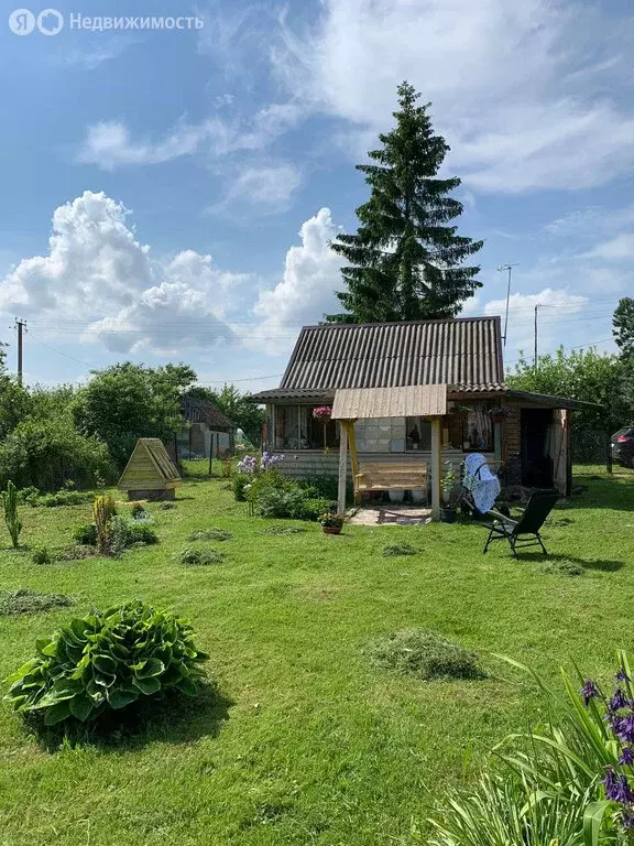 Дом в Псковский район, Краснопрудская волость, СНТ Черские Сады (36 м) - Фото 1