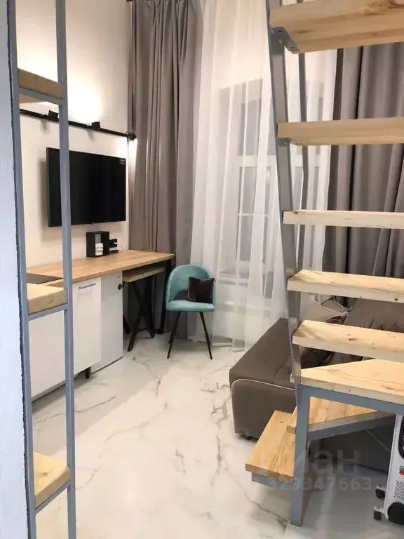 Студия Санкт-Петербург Боровая ул., 34/24 (28.0 м) - Фото 1