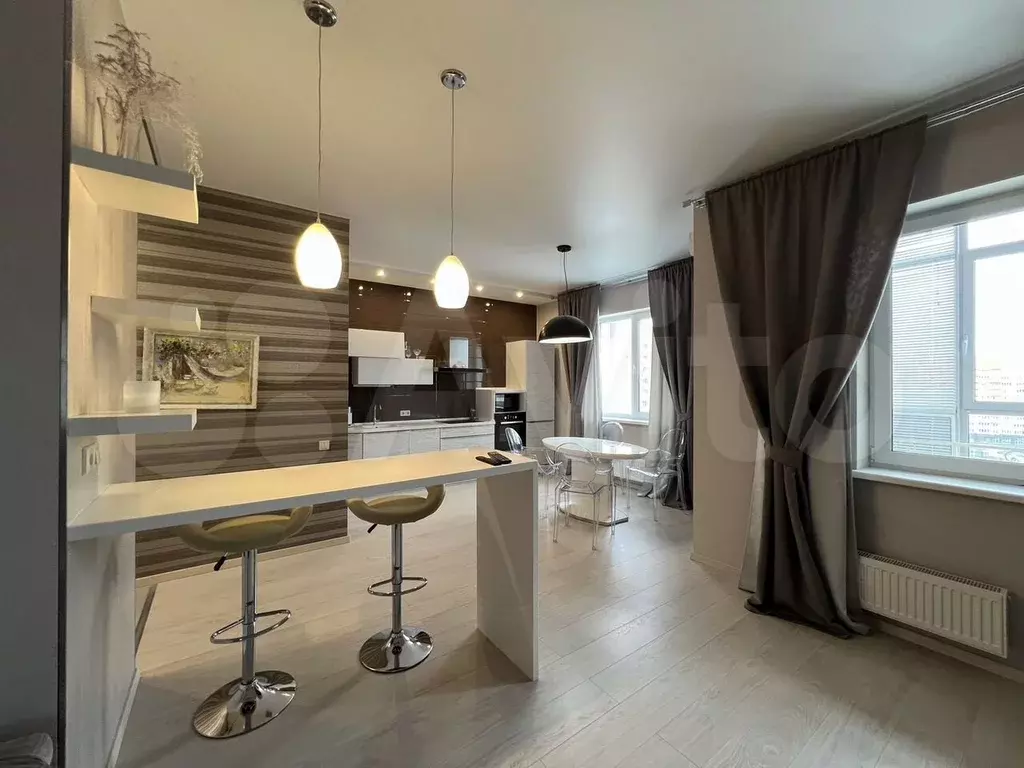 2-к. квартира, 71 м, 7/22 эт. - Фото 1