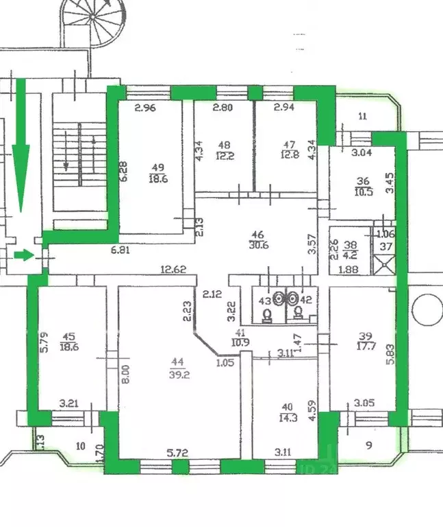 Офис в Тюменская область, Тюмень Харьковская ул., 59А (197 м) - Фото 2