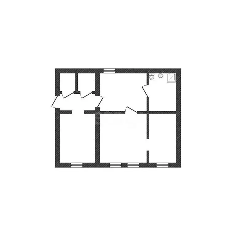 Дом в село Шелаево, Центральная улица (58.1 м) - Фото 1