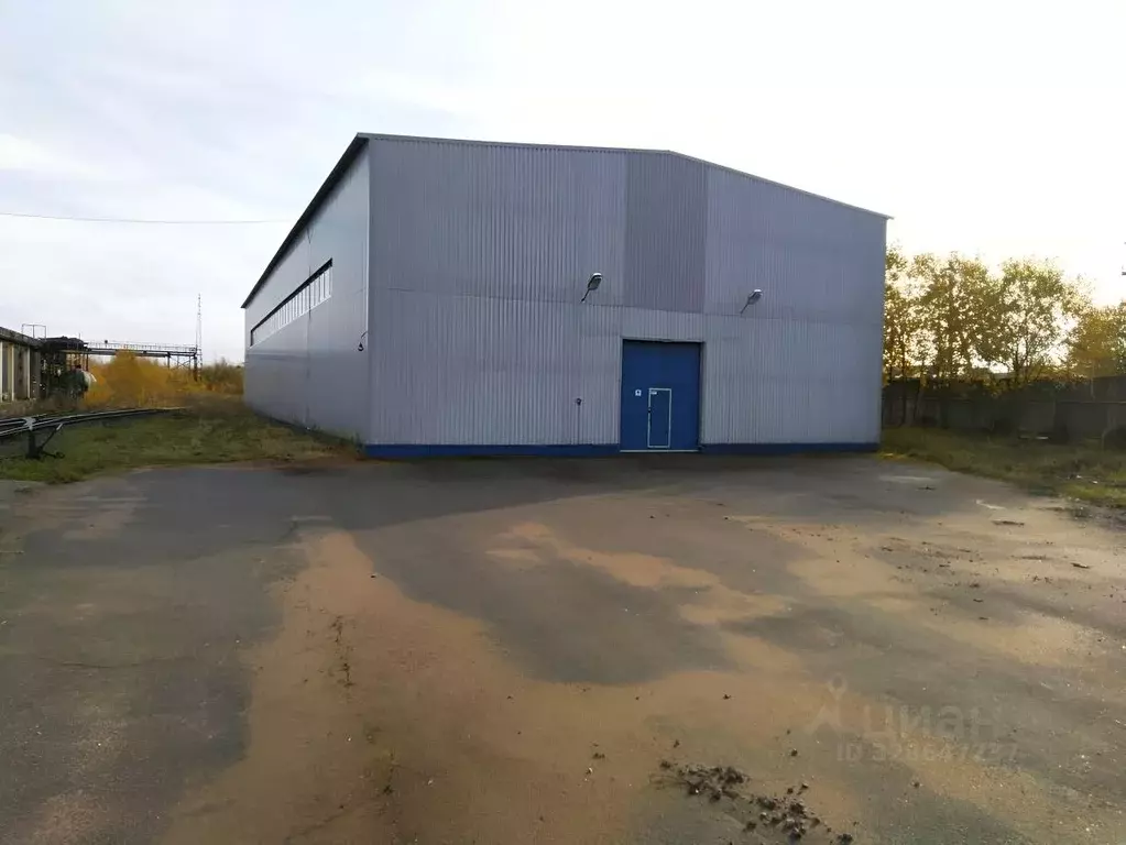 Склад в Ленинградская область, Кингисеппский район, Большелуцкое ... - Фото 1