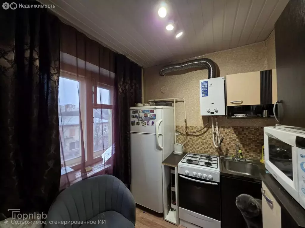 2-комнатная квартира: Серпухов, Советская улица, 89А (41 м) - Фото 1