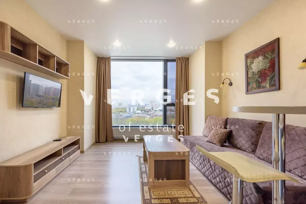 Студия Москва Мичуринский просп., 56 (27.0 м) - Фото 0