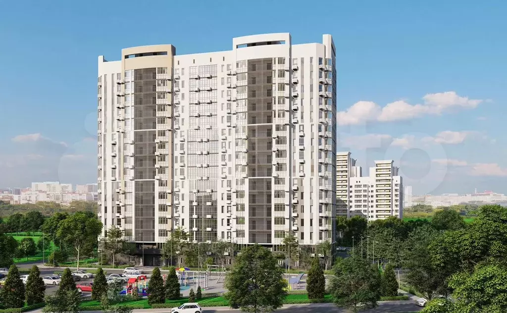 1-к. квартира, 50,8 м, 15/16 эт. - Фото 0