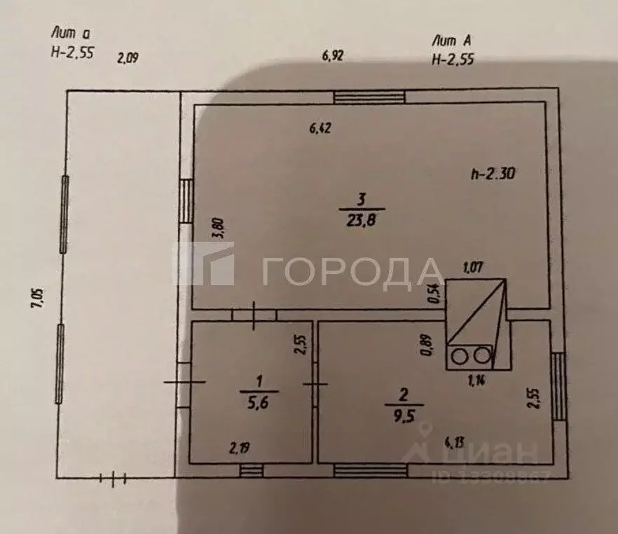Дом в Кемеровская область, Новокузнецкий муниципальный округ, пос. ... - Фото 2
