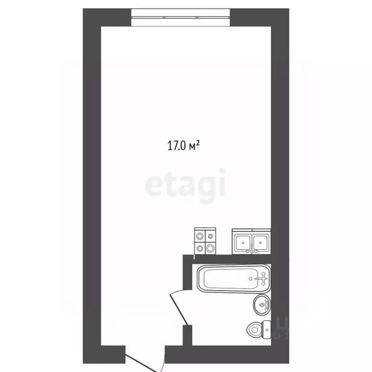 Студия Красноярский край, Норильск ул. Бегичева, 39А (16.8 м) - Фото 1