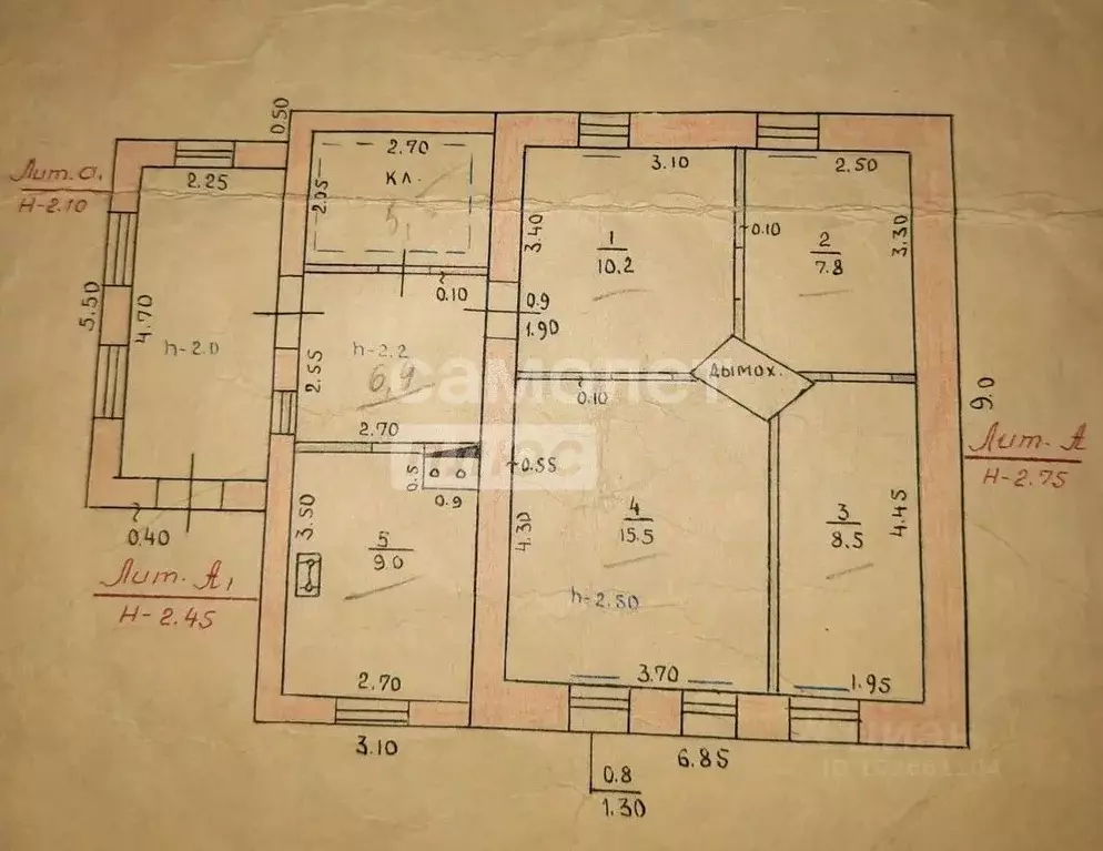 Дом в Липецкая область, Липецкий муниципальный округ, с. Сенцово ул. 8 ... - Фото 2