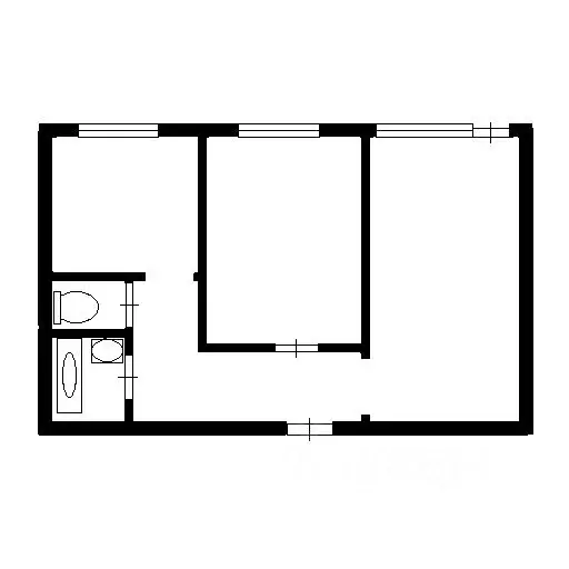 2-к кв. Алтайский край, Барнаул Докучаево мкр, ул. Шукшина, 12 (53.5 ... - Фото 1