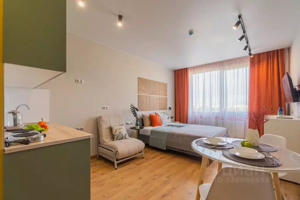 Студия Санкт-Петербург дор. На Турухтанные острова, 5к1 (25.0 м) - Фото 1