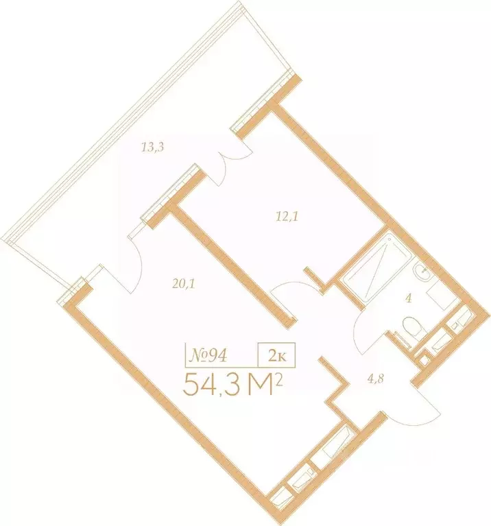 2-к кв. Краснодарский край, Анапа Гостиничный Комплекс Морелло тер.,  ... - Фото 1