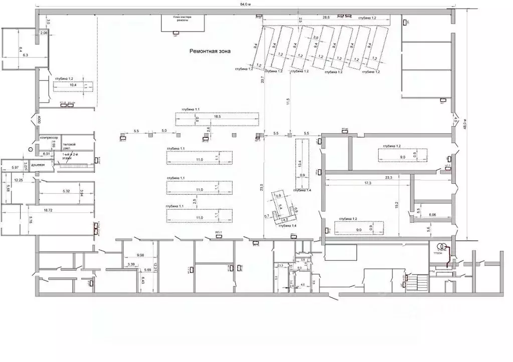 Помещение свободного назначения в Санкт-Петербург ул. Профессора ... - Фото 2