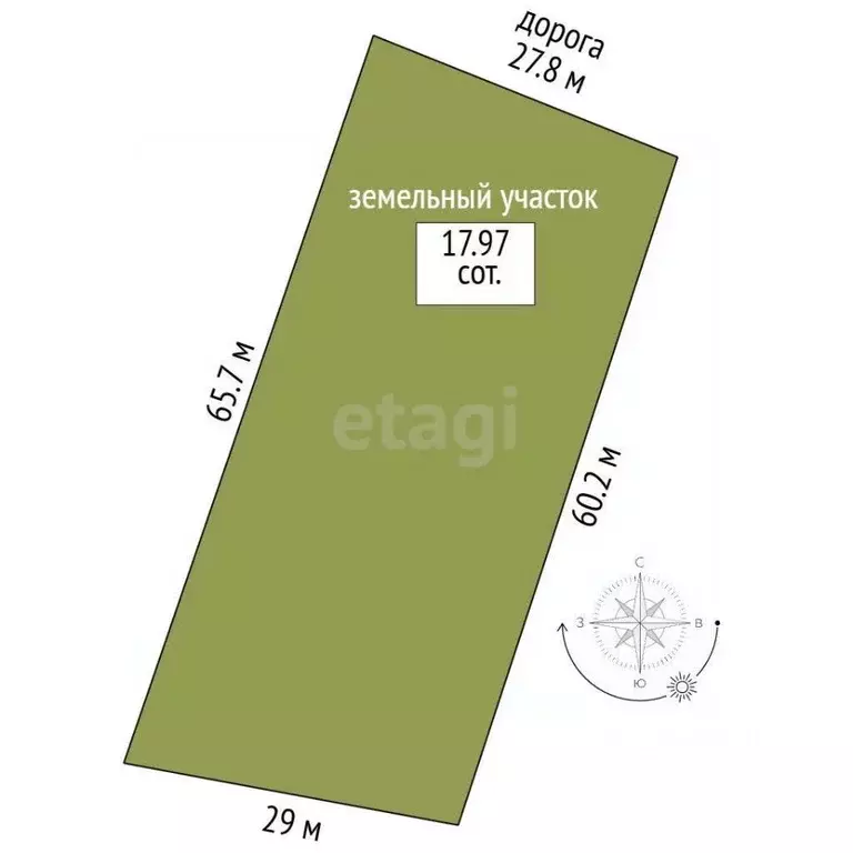 Участок в Ярославская область, Рыбинский муниципальный округ, с. Спасс ... - Фото 2