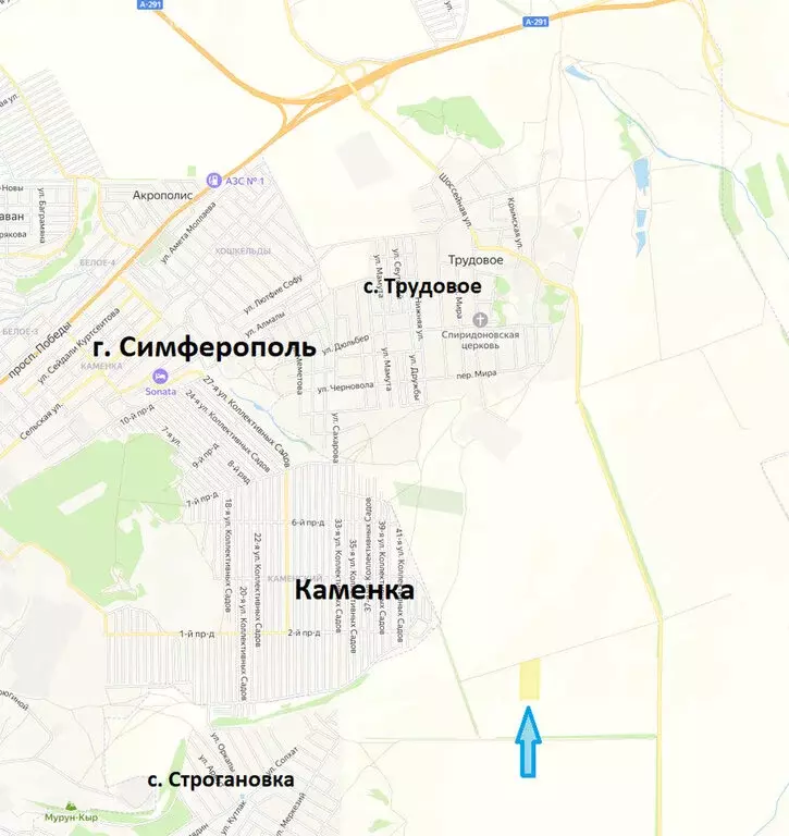 Участок в Трудовое, улица Мира, 45 (412 м) - Фото 1
