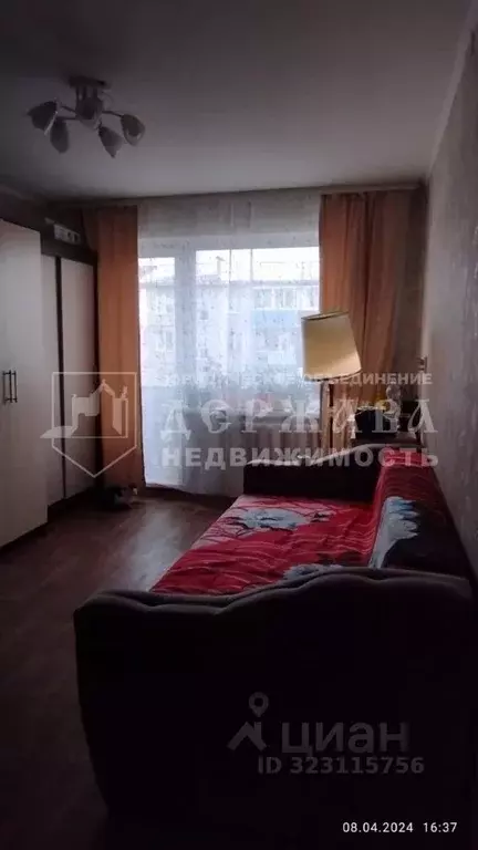 1-к кв. Кемеровская область, Кемерово ул. Металлистов, 15 (29.6 м) - Фото 0