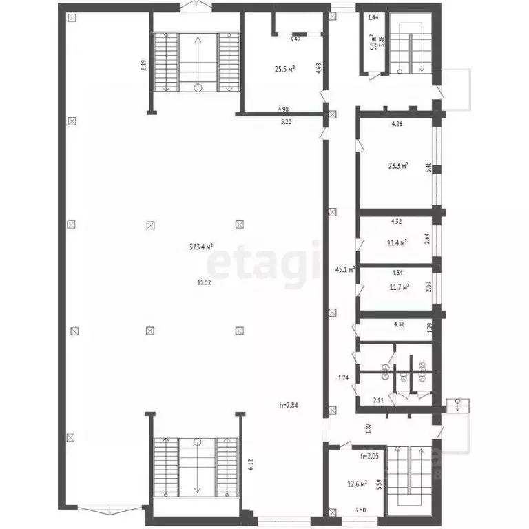 Торговая площадь в Калужская область, Калуга ул. Суворова, 121 (500 м) - Фото 2