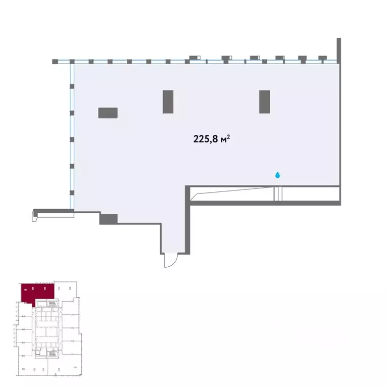 Офис в Москва Кинематографический кв-л,  (226 м) - Фото 2