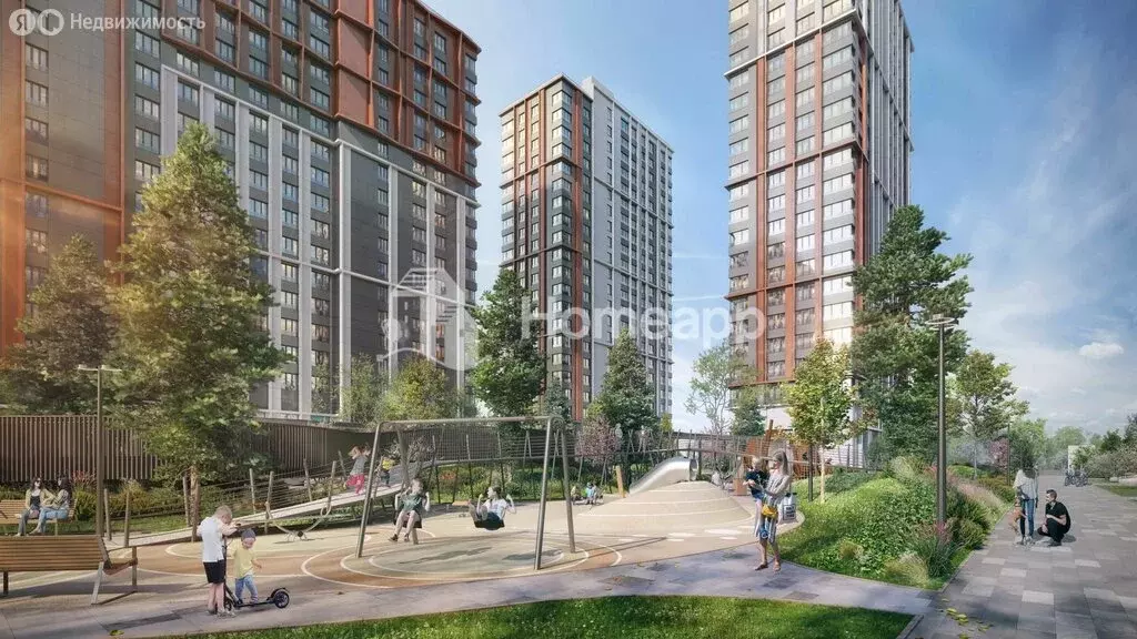 3-комнатная квартира: Москва, жилой комплекс Остров, 5-й квартал, 7 ... - Фото 2