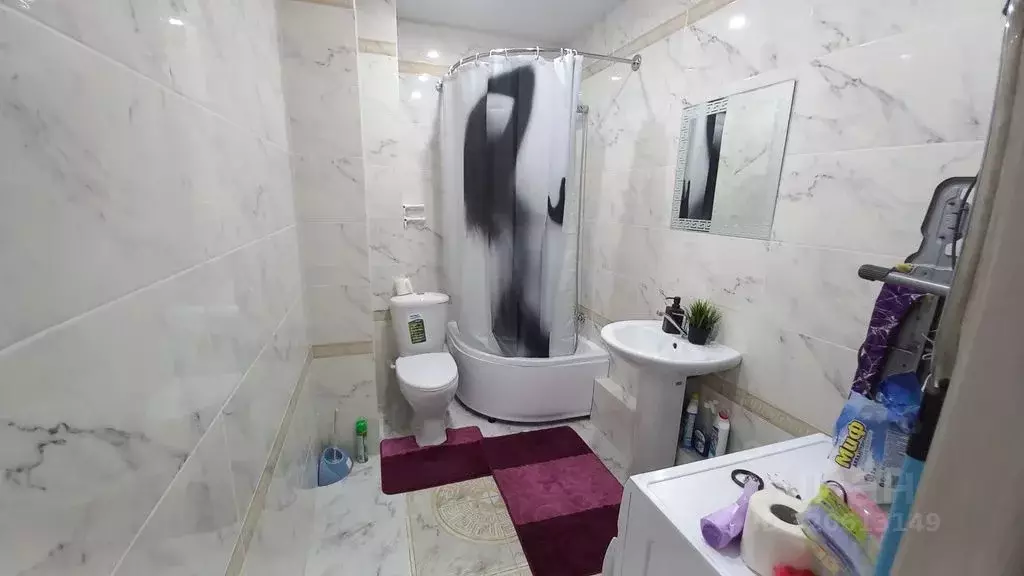 1-к кв. Курганская область, Курган Заозерный жилрайон, 4-й мкр, 31Б ... - Фото 2