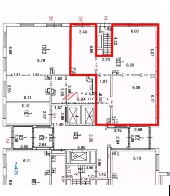 Торговая площадь в Москва Салтыковская ул., 6/2к1 (122 м) - Фото 1