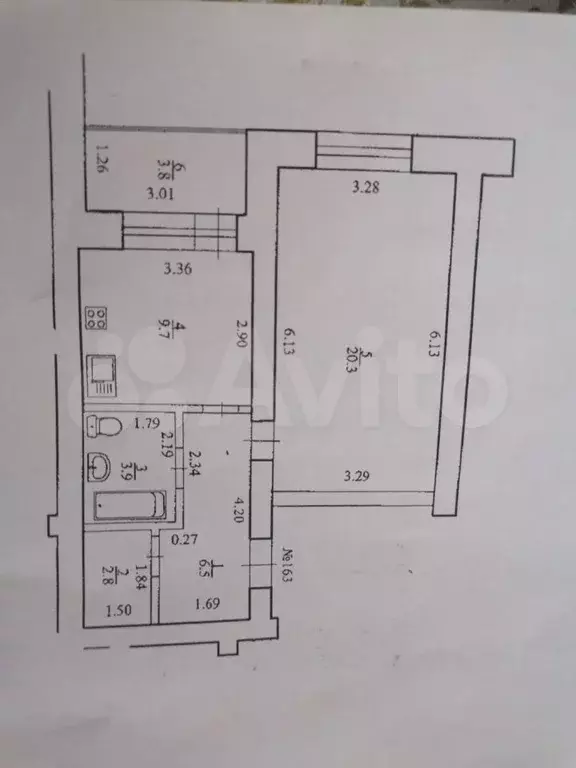 1-к. квартира, 43 м, 5/16 эт. - Фото 0