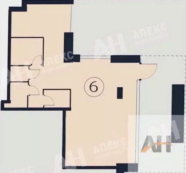 Помещение свободного назначения в Москва Гродненская ул., 4К2 (57 м) - Фото 1