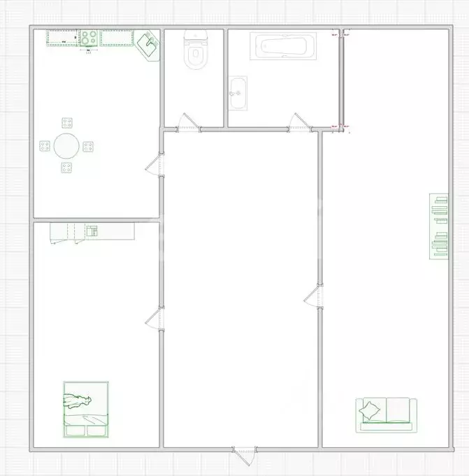 2-к кв. Хабаровский край, Хабаровск Большая ул., 97 (61.0 м) - Фото 2