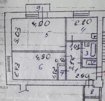 2-к. квартира, 43 м, 8/9 эт. - Фото 0