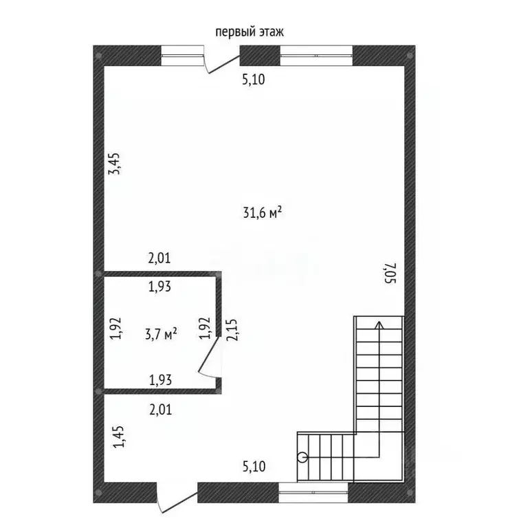 2-к кв. Башкортостан, Уфа Максимовка мкр, ул. Чехова, 83Ж (70.0 м) - Фото 2