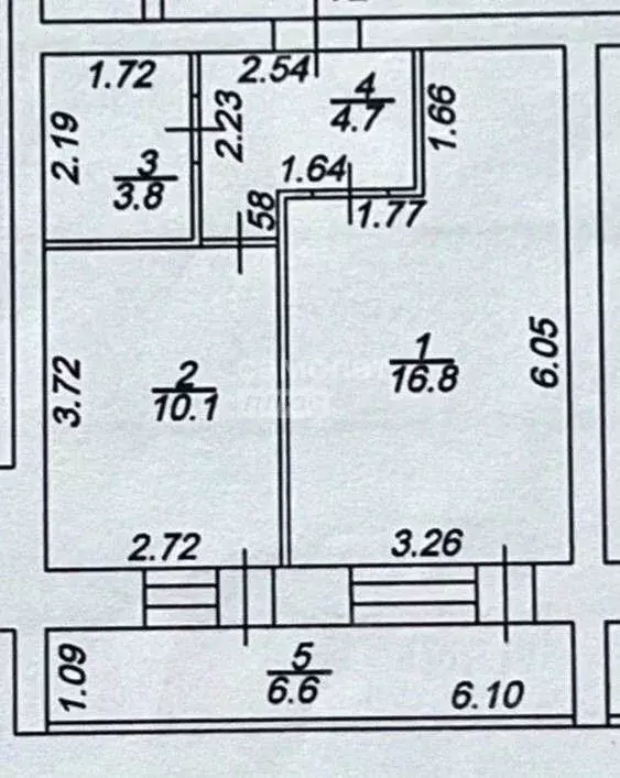 1-к кв. Тюменская область, Тюмень ул. Ю.-Р.Г. Эрвье, 12 (35.4 м) - Фото 1