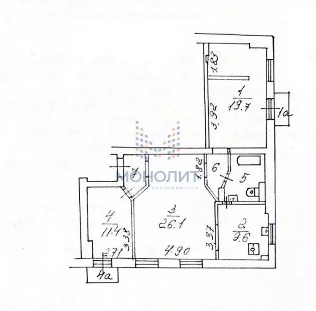 3-к кв. Москва ул. Шверника, 12/2К3 (79.0 м) - Фото 1