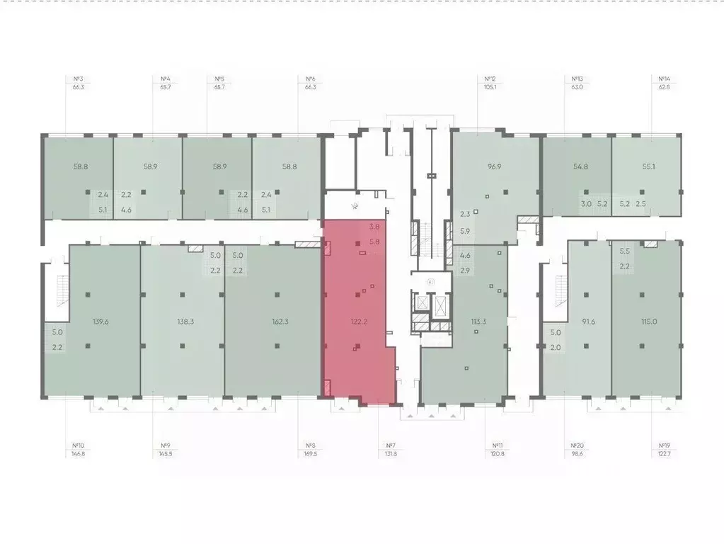Офис в Санкт-Петербург Партизанская ул., 5 (132 м) - Фото 2