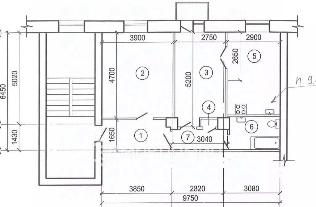 2-к кв. Новосибирская область, Новосибирск Советская ул., 17А (59.6 м) - Фото 2