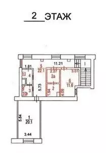 Аренда ПСН, торговой площади 168 м2 м. Сокол в сао - Фото 1